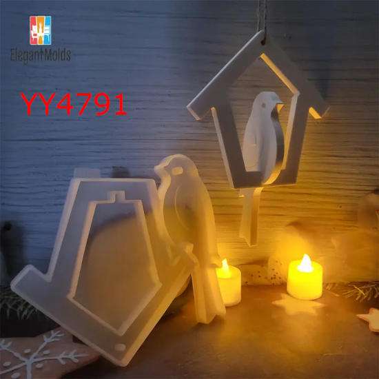 YY4791 - SALLANAN KUŞ - SİLİKON KALIP