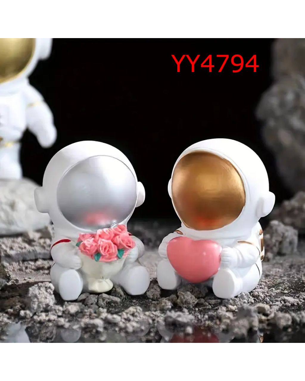2'li Astronot Biblo Mum Silikon Kalıp: Eğlenceli ve Yenilikçi Hediye Seçeneği! 2'li Astronot Biblo Mum Silikon Kalıp: Eğlenceli ve Yenilikçi Hediye Seçeneği!