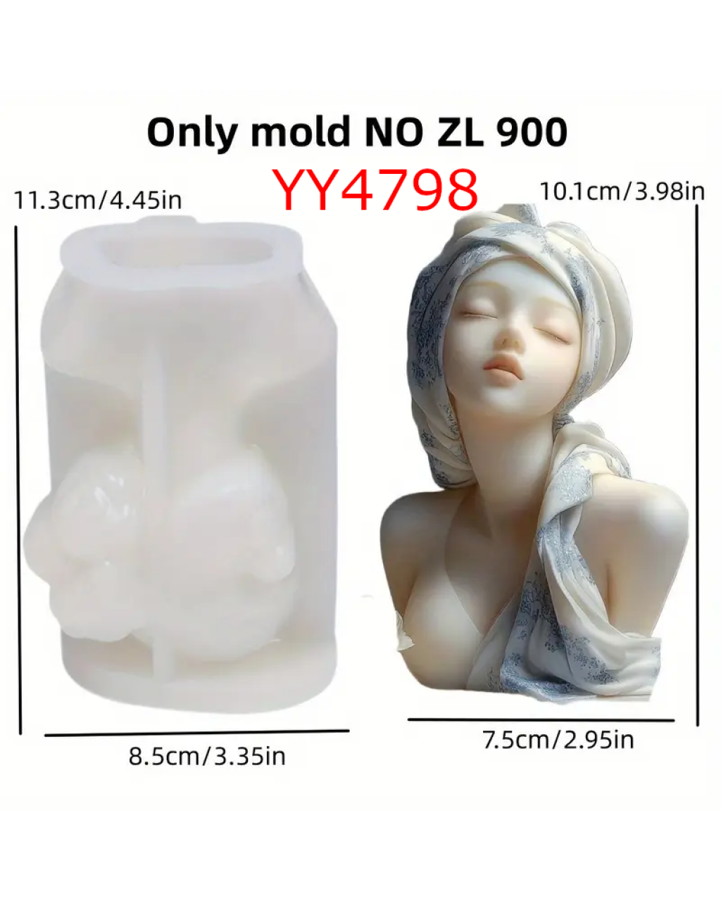 YY4798 Kadın Figürlü Mum Silikon Kalıbı: Zarafetin ve Feminen Anlamlı Hediye Seçeneği! YY4798 Kadın Figürlü Mum Silikon Kalıbı: Zarafetin ve Feminen Anlamlı Hediye Seçeneği!