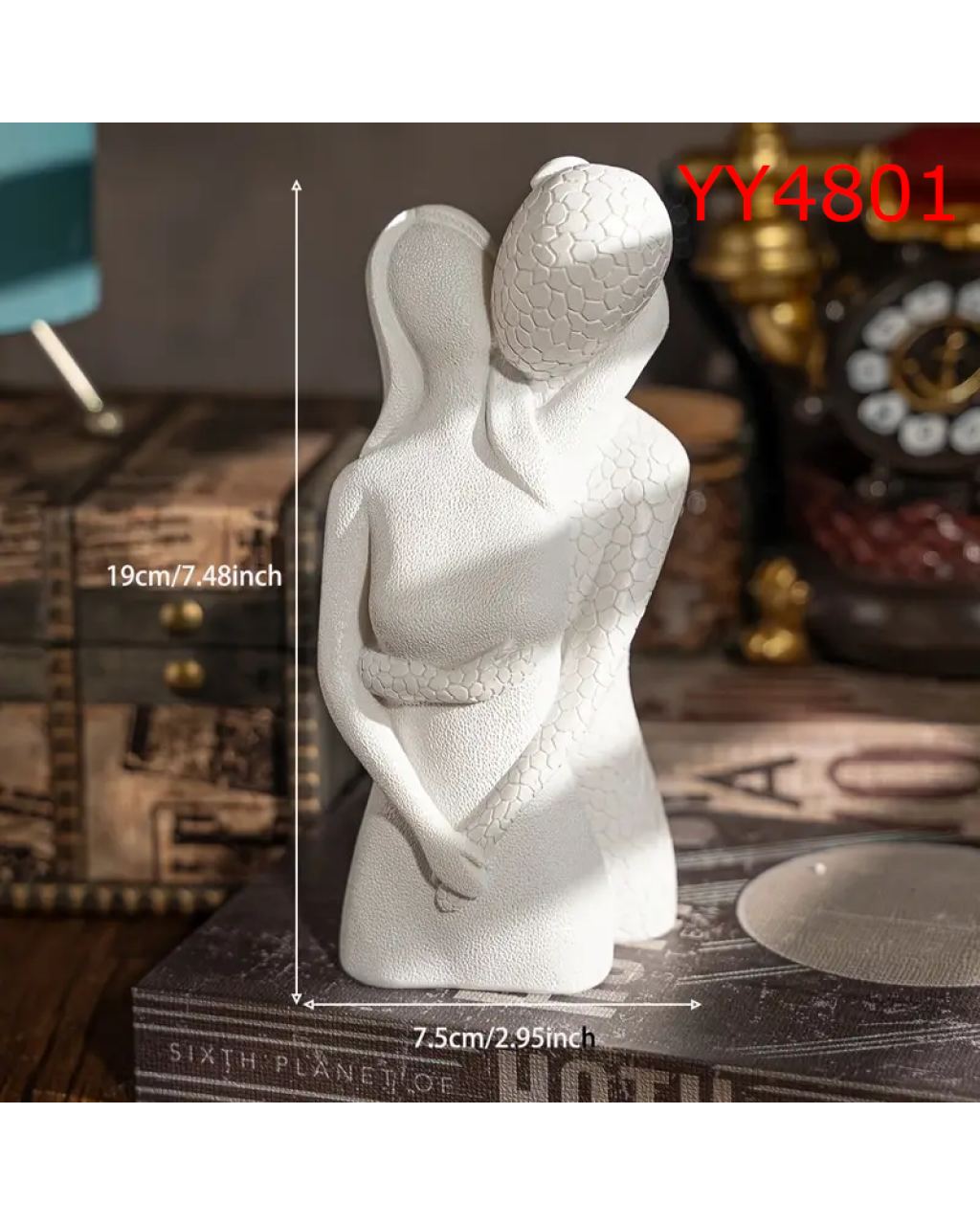 YY4801 Romantik Çift Mum Silikon Kalıbı: Aşkı ve Sıcaklığı Yansıtan Anlamlı Hediye!