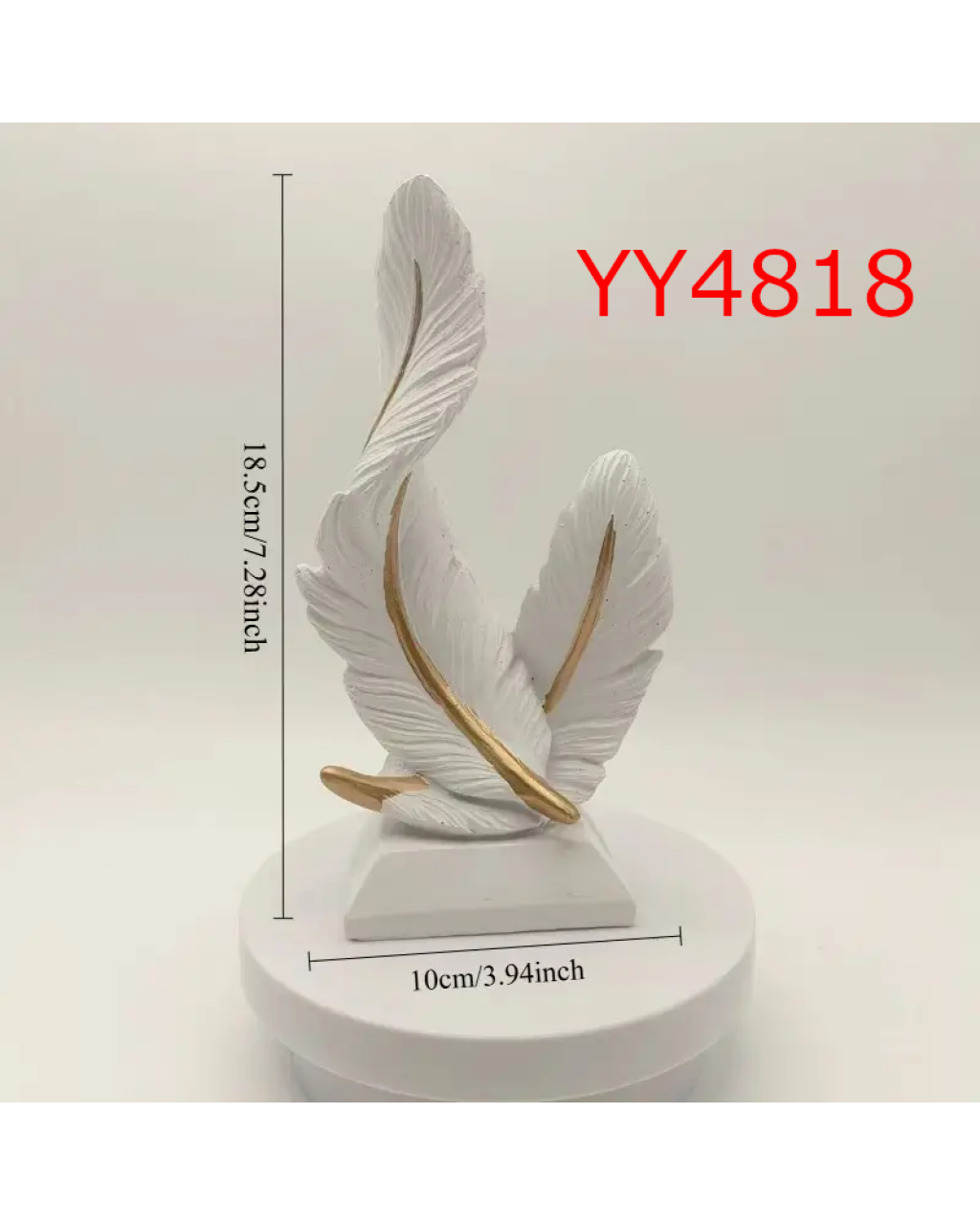YY4818 - 2'Lİ TÜY DEKOR - SİLİKON KALIP 