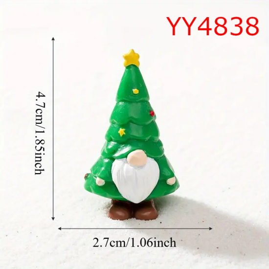 YY4838 - 2 ADET NOEL AĞACI - SİLİKON KALIP 