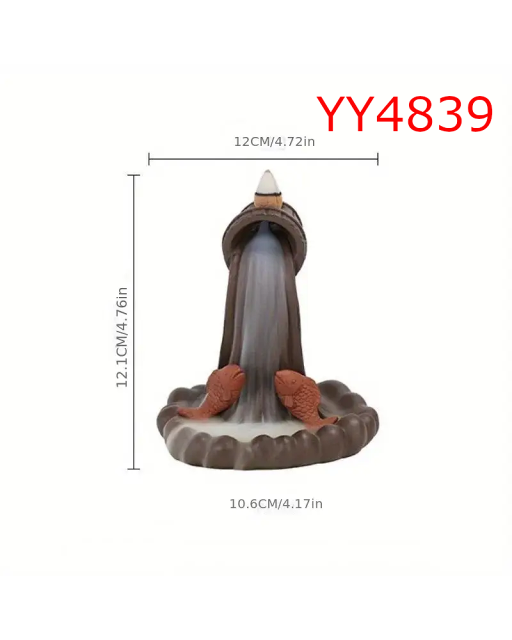 YY4839 - BALIKLI GERİ AKIŞ TÜTSÜLÜK - SİLİKON KALIP 