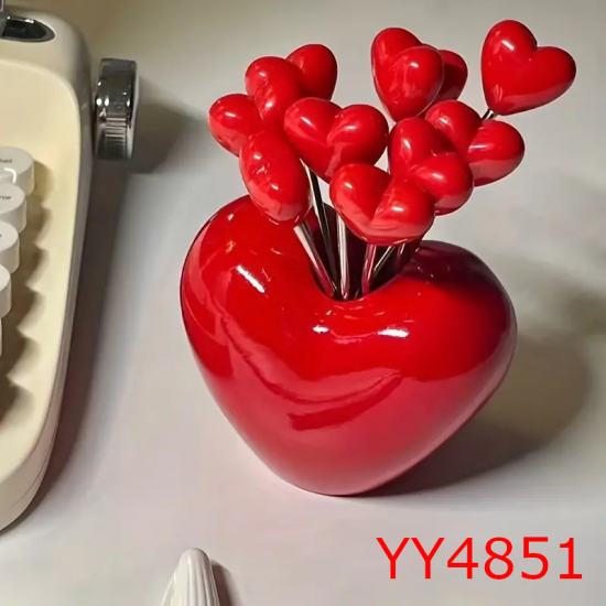 YY4851 - PARÇA KALP ŞEKİLLİ - KALP ÇİÇEKLİ SAKSI - SİLİKON KALIP - 2 ADET KALP ÇUBUK YY4851 - PARÇA KALP ŞEKİLLİ - KALP ÇİÇEKLİ SAKSI - SİLİKON KALIP - 2 ADET KALP ÇUBUK