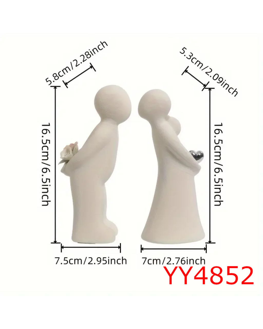 YY4852 - SEVGİLİLER BİBLO - ROMANTİK - SİLİKON KALIP YY4852 - SEVGİLİLER BİBLO - ROMANTİK - SİLİKON KALIP