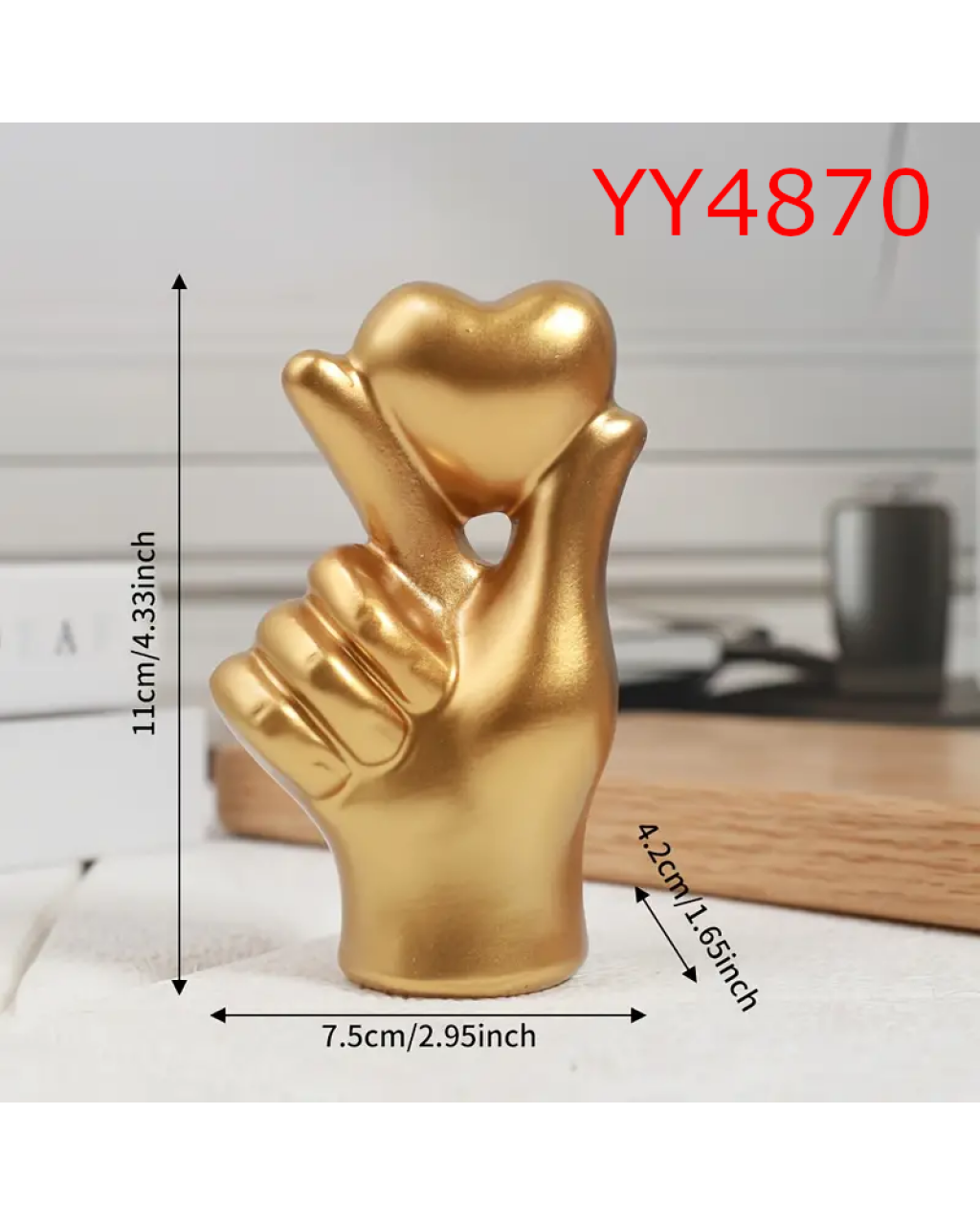 YY4870 - KLASİK AŞK ELİ BİBLO - SİLİKON KALIP YY4870 - KLASİK AŞK ELİ BİBLO - SİLİKON KALIP