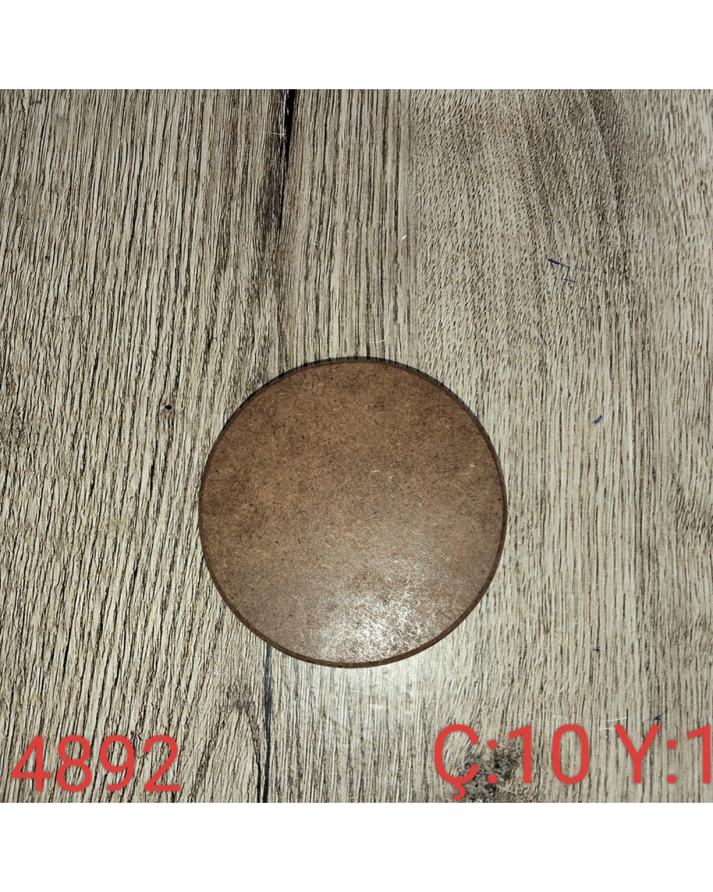 YY4892 - YUVARLAK TABANLIK - SİLİKON KALIP