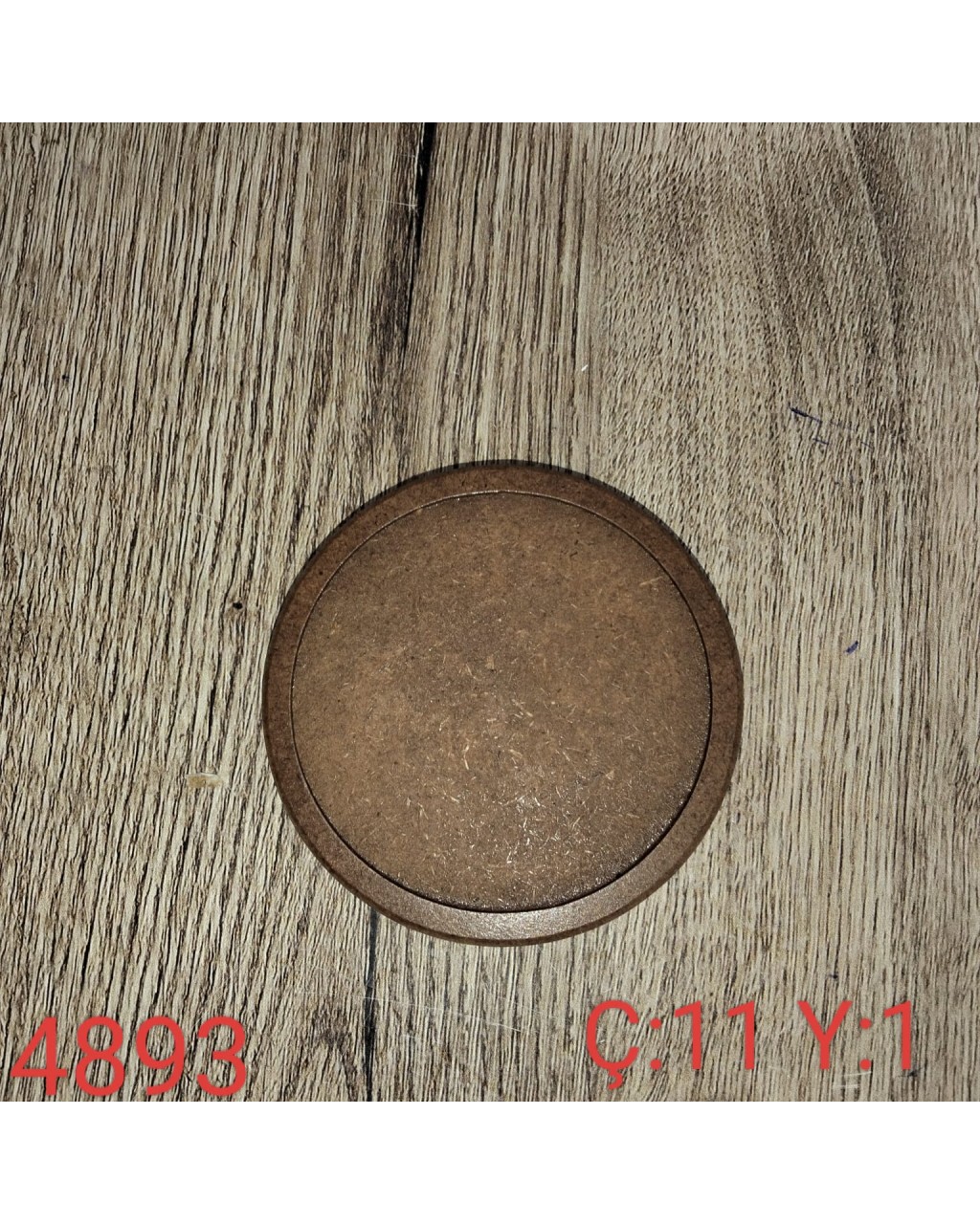 YY4893 - YUVARLAK TABANLIK - SUNUMLUK - SİLİKON KALIP 