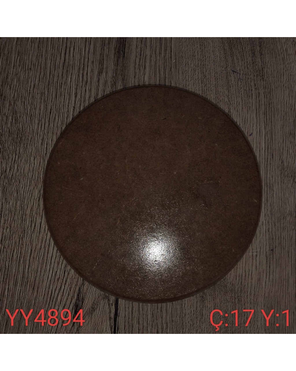 YY4894 - YUVARLAK TABANLIK - SİLİKON KALIP