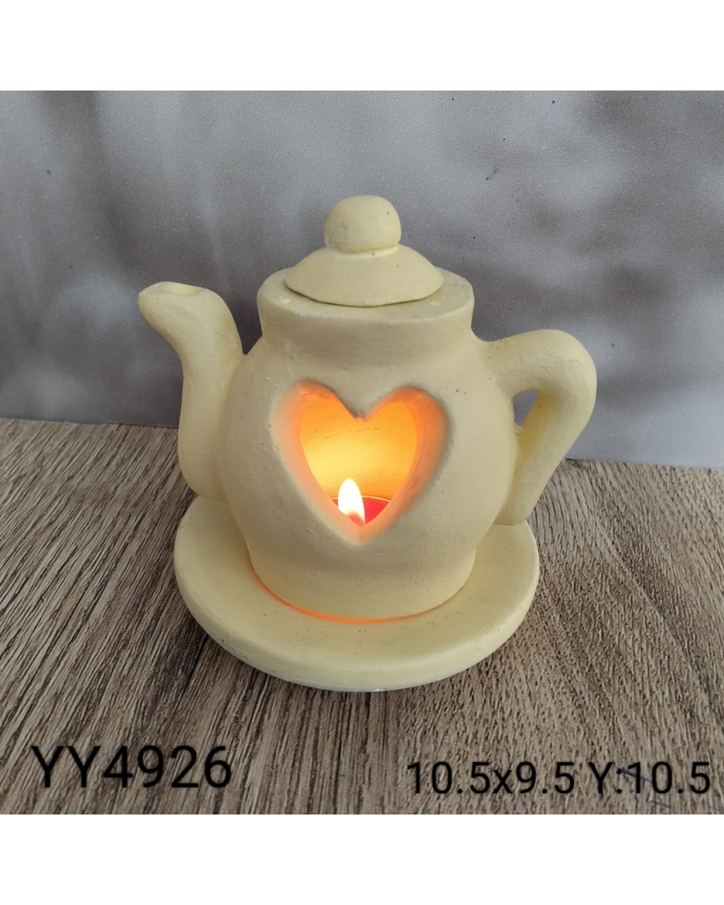 YY4926 - ÇAYDANLIK MUMLUK - SİLİKON KALIP