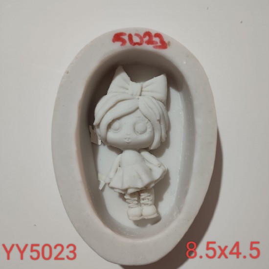 YY5023 - BOTLU KIZ - SİLİKON KALIP