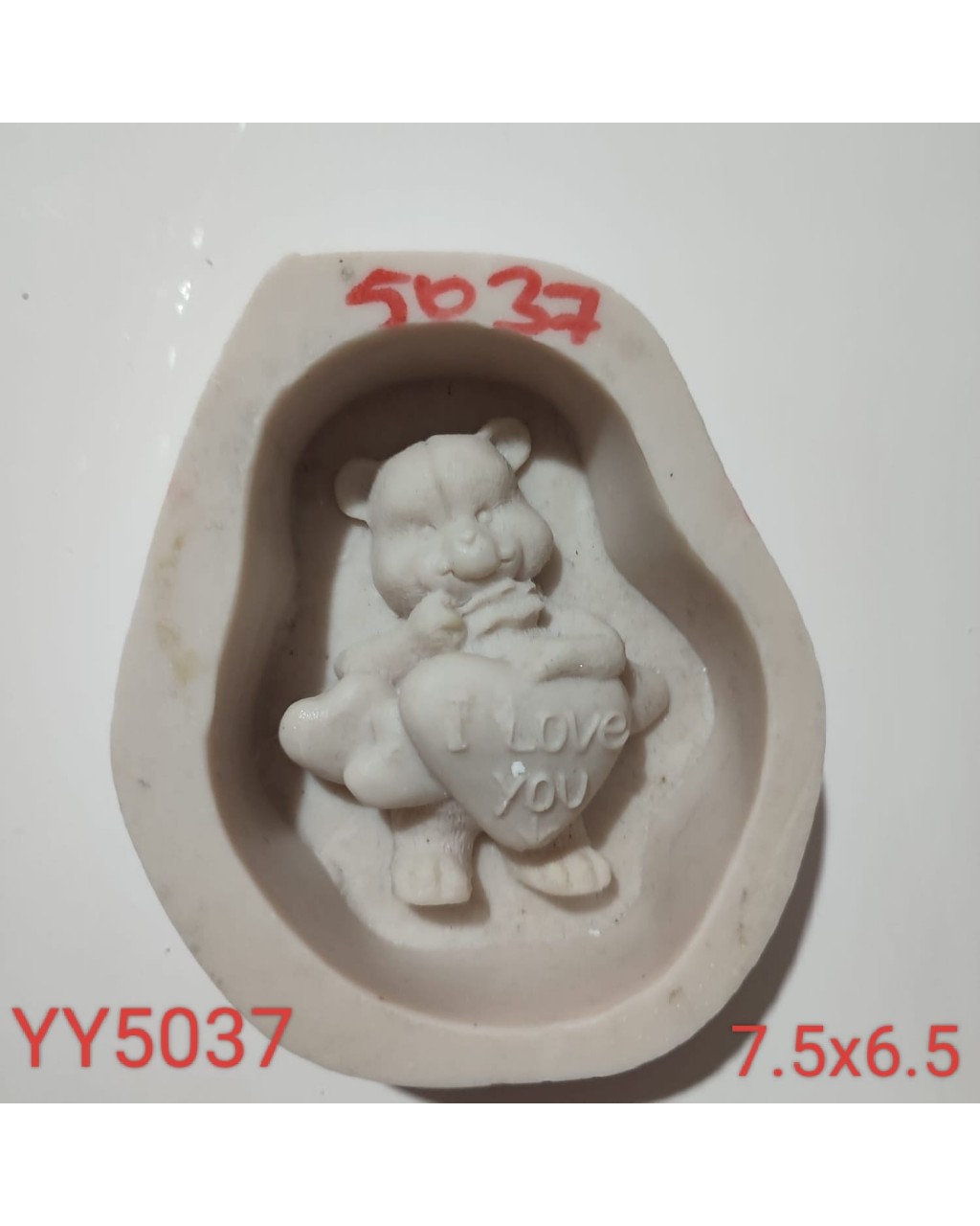 YY5037 - I LOVE YOU AYI - SİLİKON KALIP