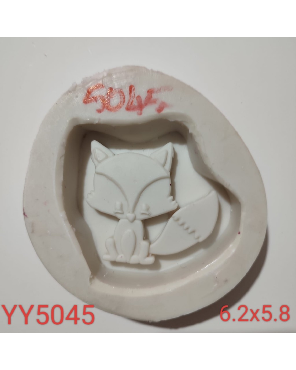 YY5045 - TİLKİ - SİLİKON KALIP