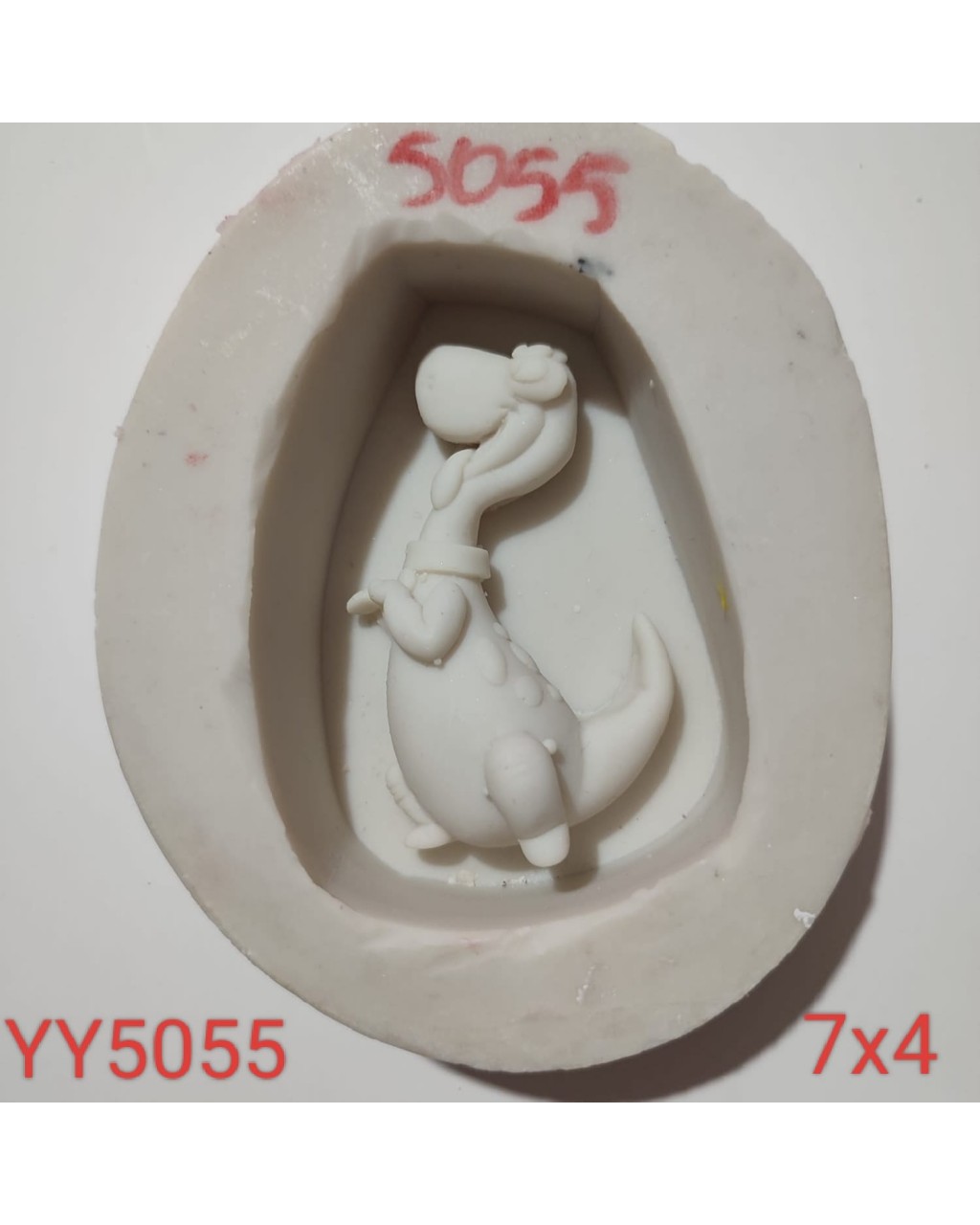 YY5055 - SEVİMLİ DİNO - SİLİKON KALIP