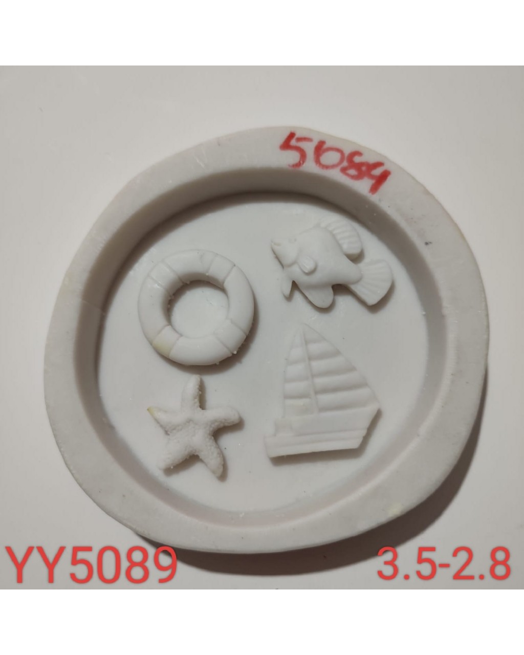 YY5089 - ÇOKLU DENİZ TEMALI FİGÜRLER - SİLİKON KALIP 