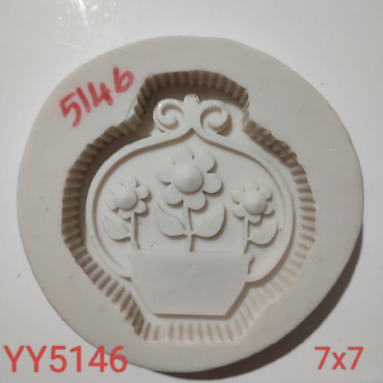 YY5146 - SAKSIDA ÜÇ PAPATYA - SİLİKON KALIP YY5146 - SAKSIDA ÜÇ PAPATYA - SİLİKON KALIP