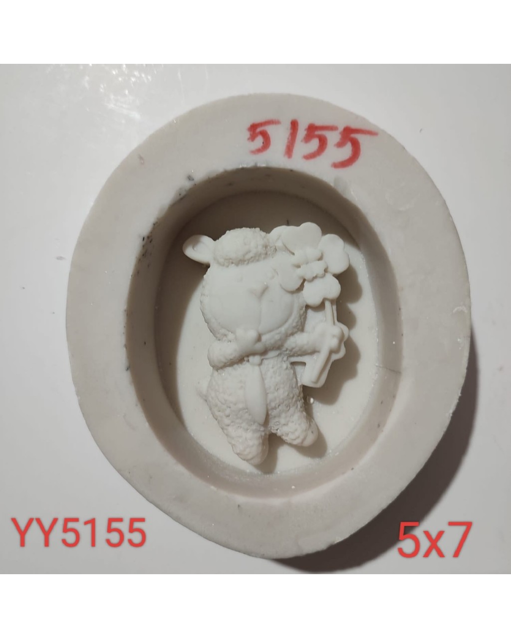 YY5155 - YONCA TUTAN KUZU - SİLİKON KALIP