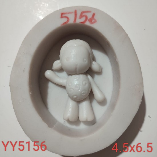 YY5156 - EL SALLAYAN KUZU - SİLİKON KALIP