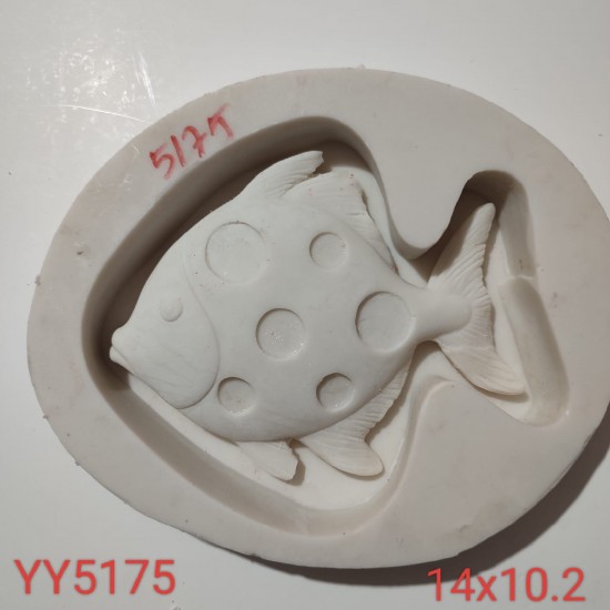 YY5175 - BENEKLİ BALIK - SİLİKON KALIP