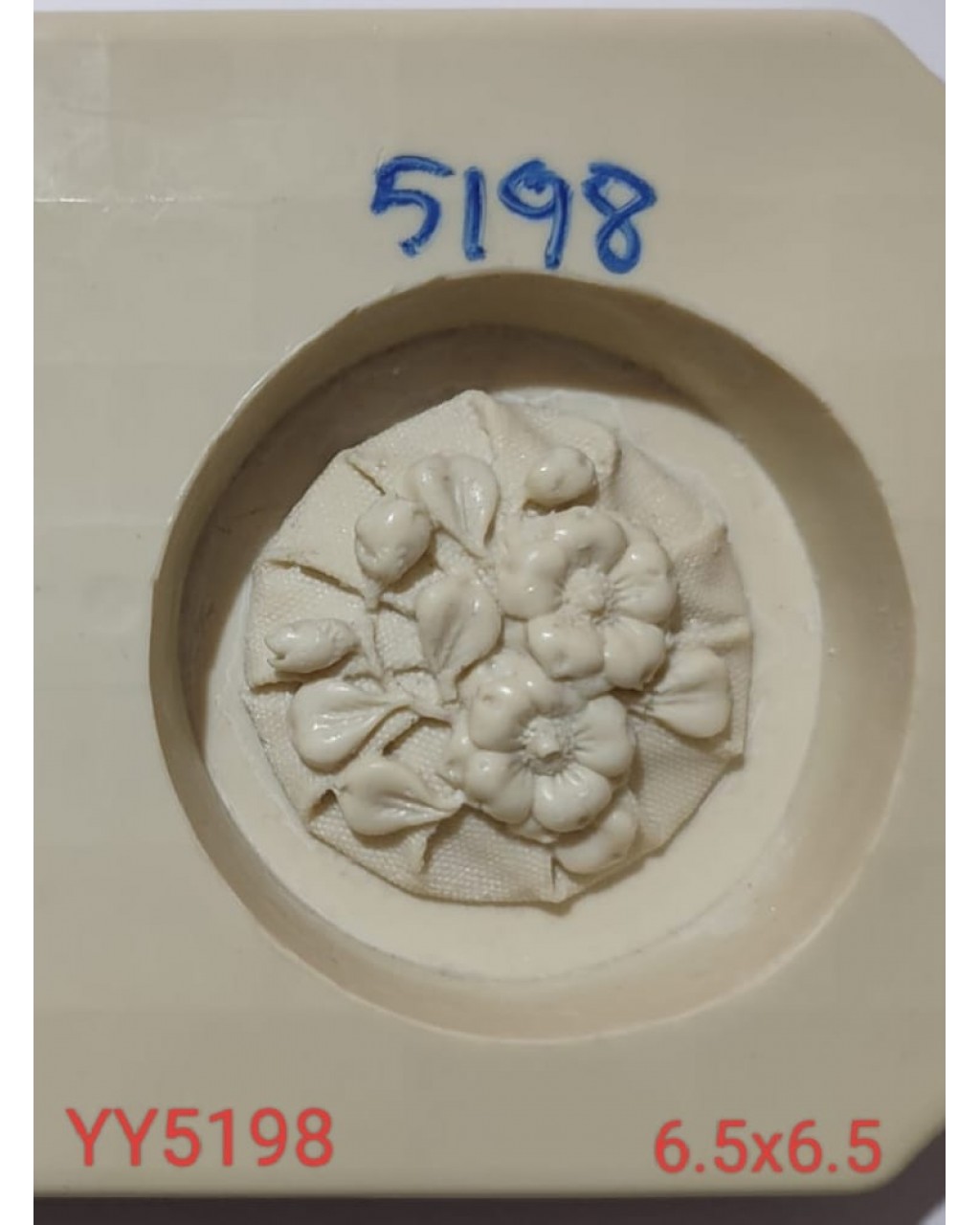 YY5198 - ÇiÇEKLİ BOHÇA - SİLİKON KALIP