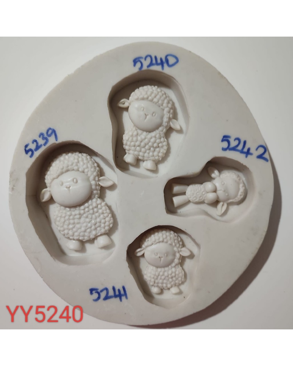 YY5240 - KIVIRCIK KUZU - SİLİKON KALIP