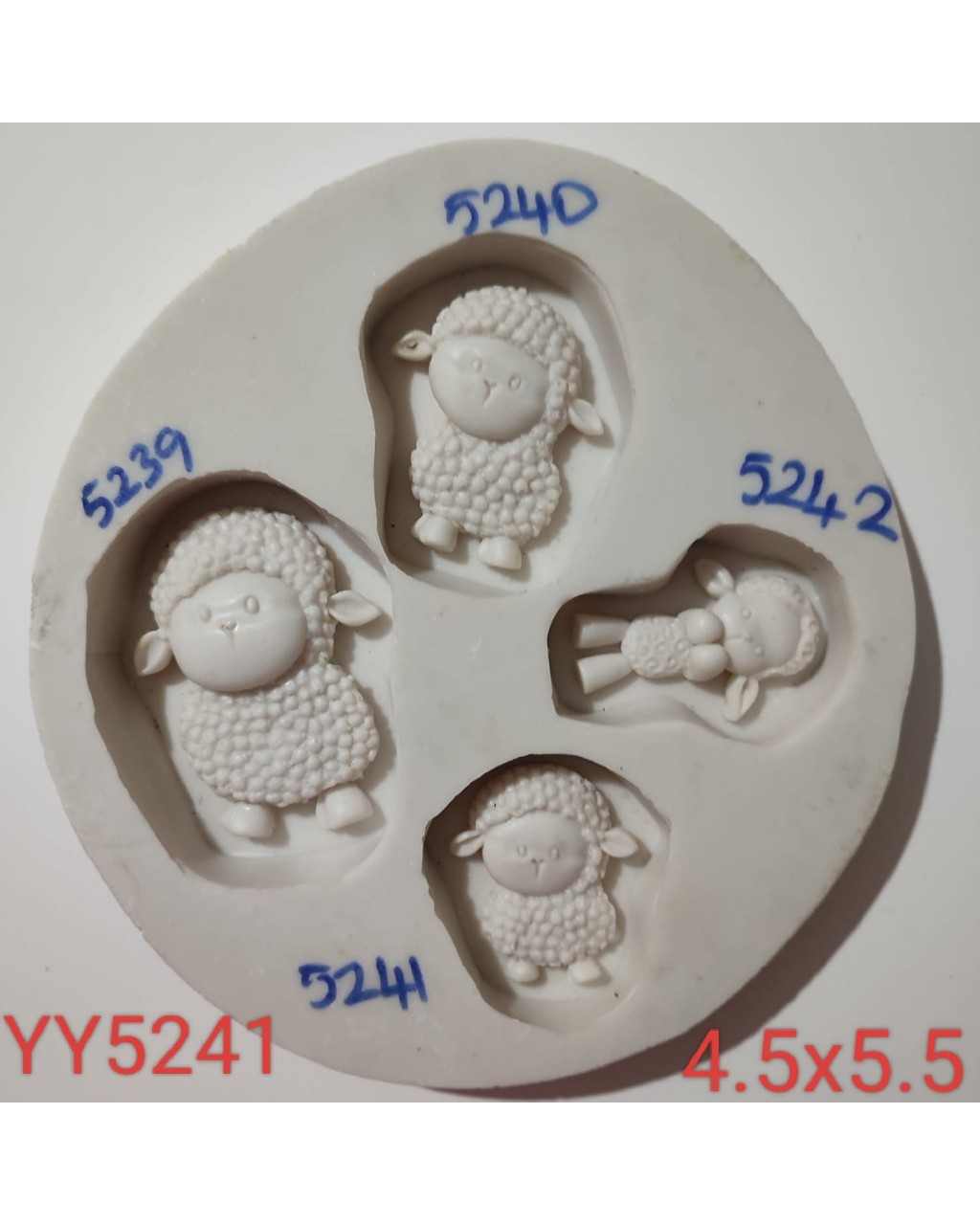 YY5241 - KIVIRCIK KUZU - SİLİKON KALIP