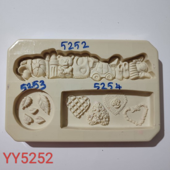 YY5252 - BEBEK TEMALI BORDÜR - SİLİKON KALIP