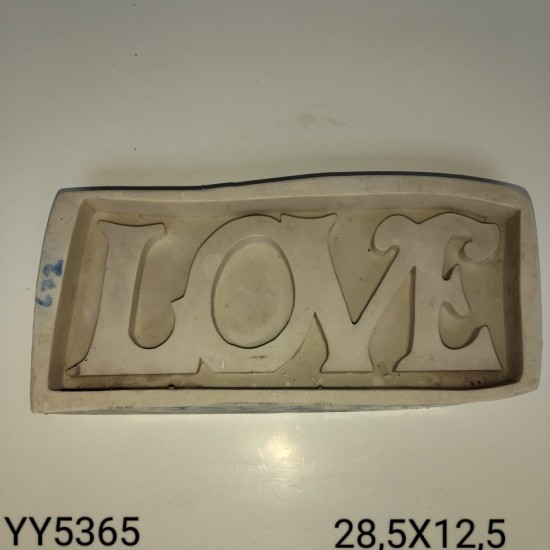 YY5365 - LOVE - SİLİKON KALIP