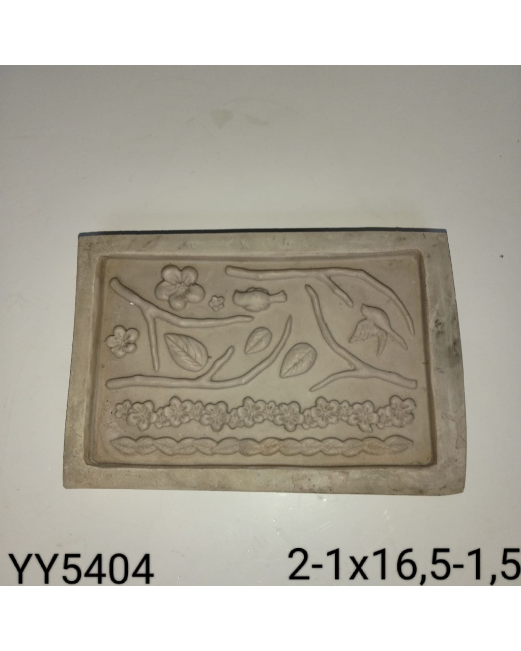 YY5404 - ÇİÇEK&DAL&YAPRAK ÇOKLU KALIP - SİLİKON KALIP