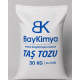 BAY KİMYA KOKULU (KOKUSUZDUR) TAŞ TOZU BEYAZ 1 ÇUVAL 5'ER KG'LIK PAKETLER 30 KG