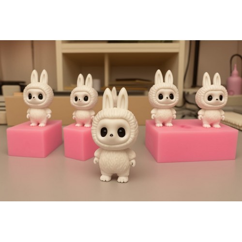 YY9001 Labubu Bebek Silikon Kalıp