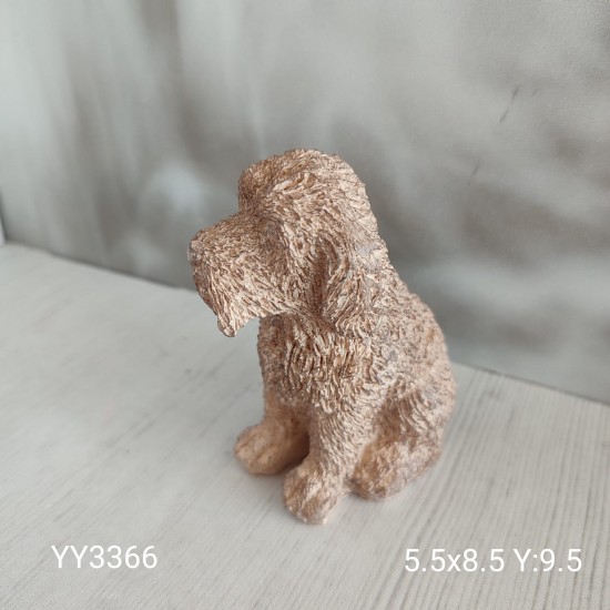 YY3366-Sakallı Köpek Biblo