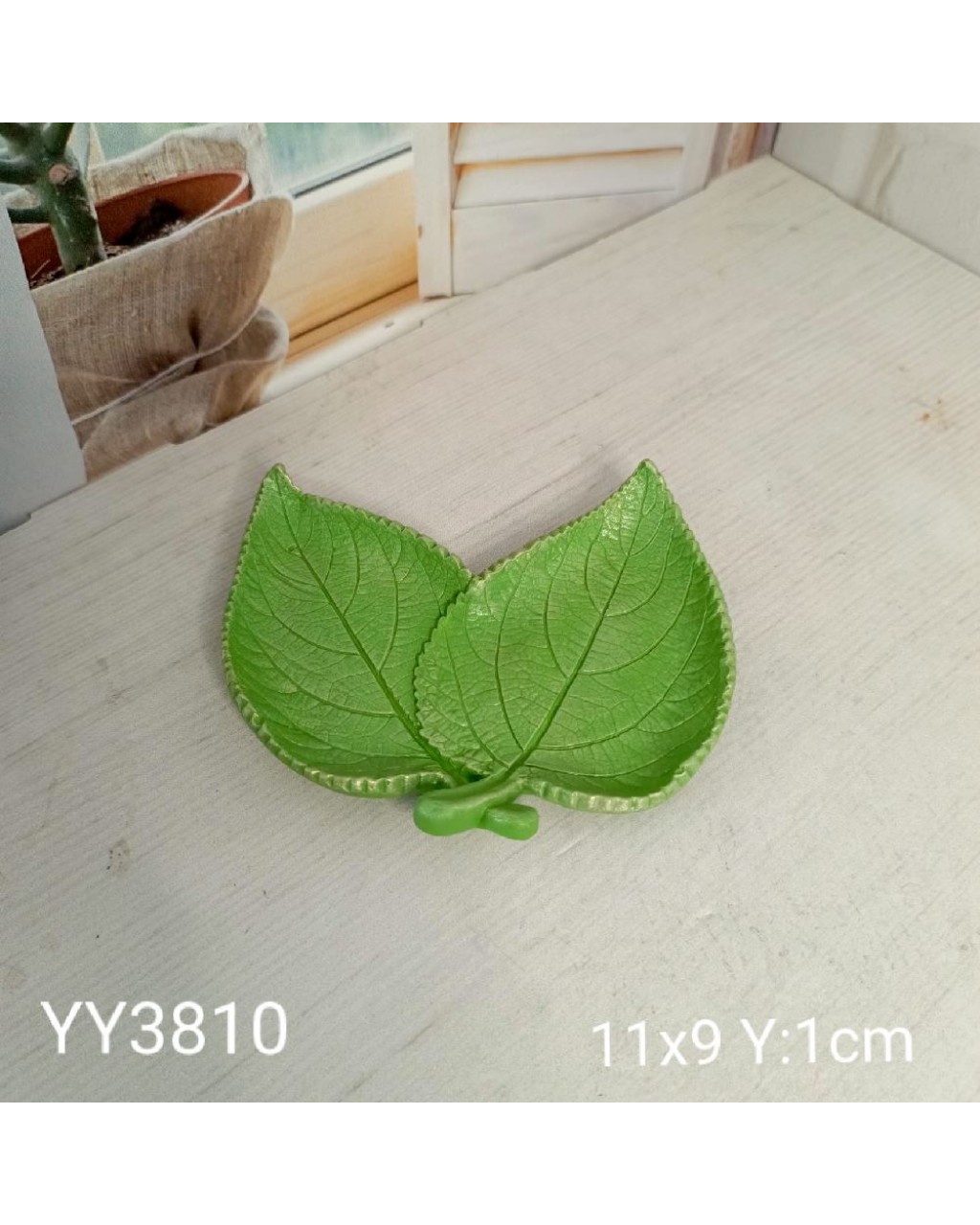 YY3810 - İKİLİ YAPRAK SUNUMLUK - SİLİKON KALIP YY3810 - İKİLİ YAPRAK SUNUMLUK - SİLİKON KALIP