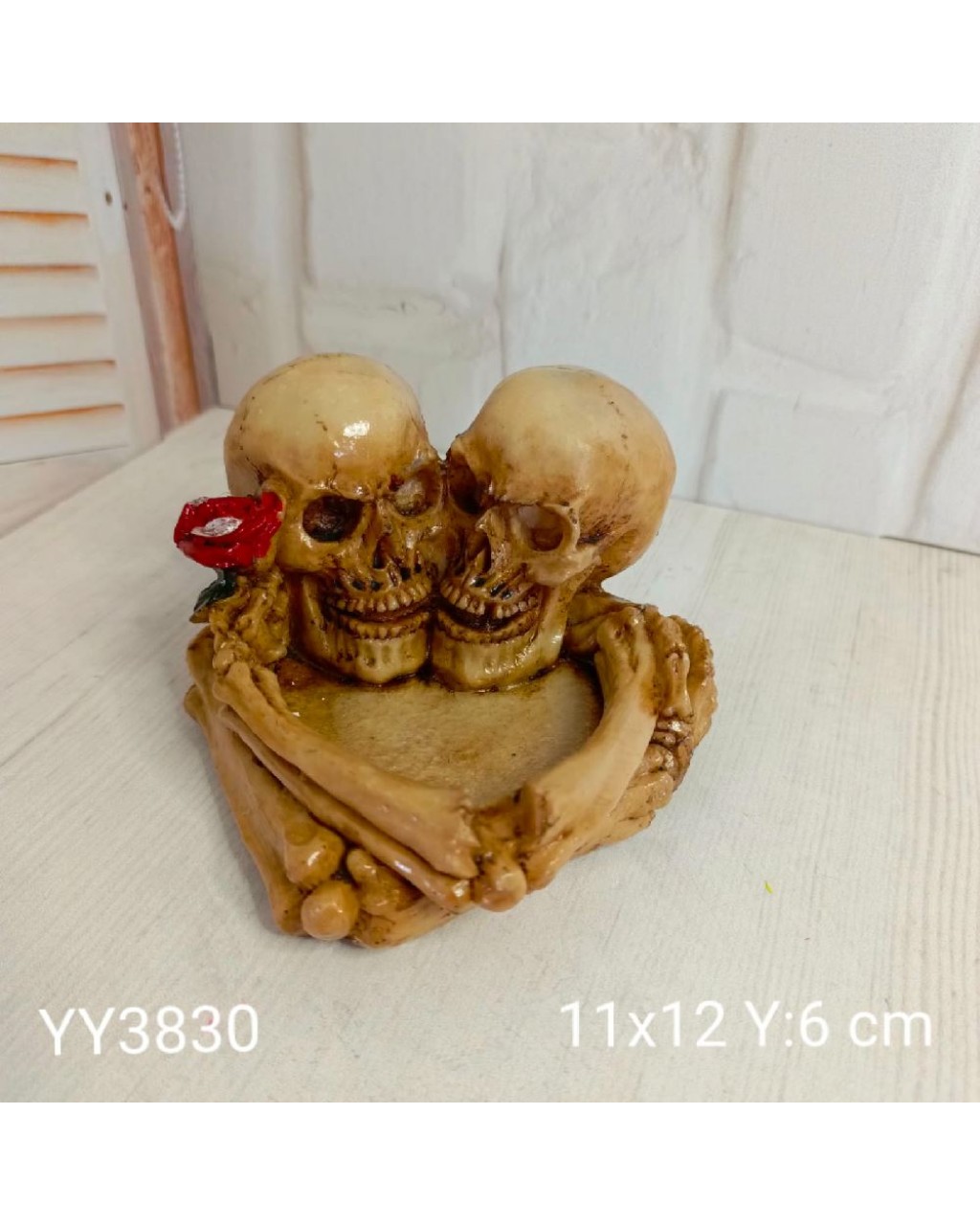 YY3830 - İSKELET SEVGİLİ KÜLLÜK - SİLİKON KALIP