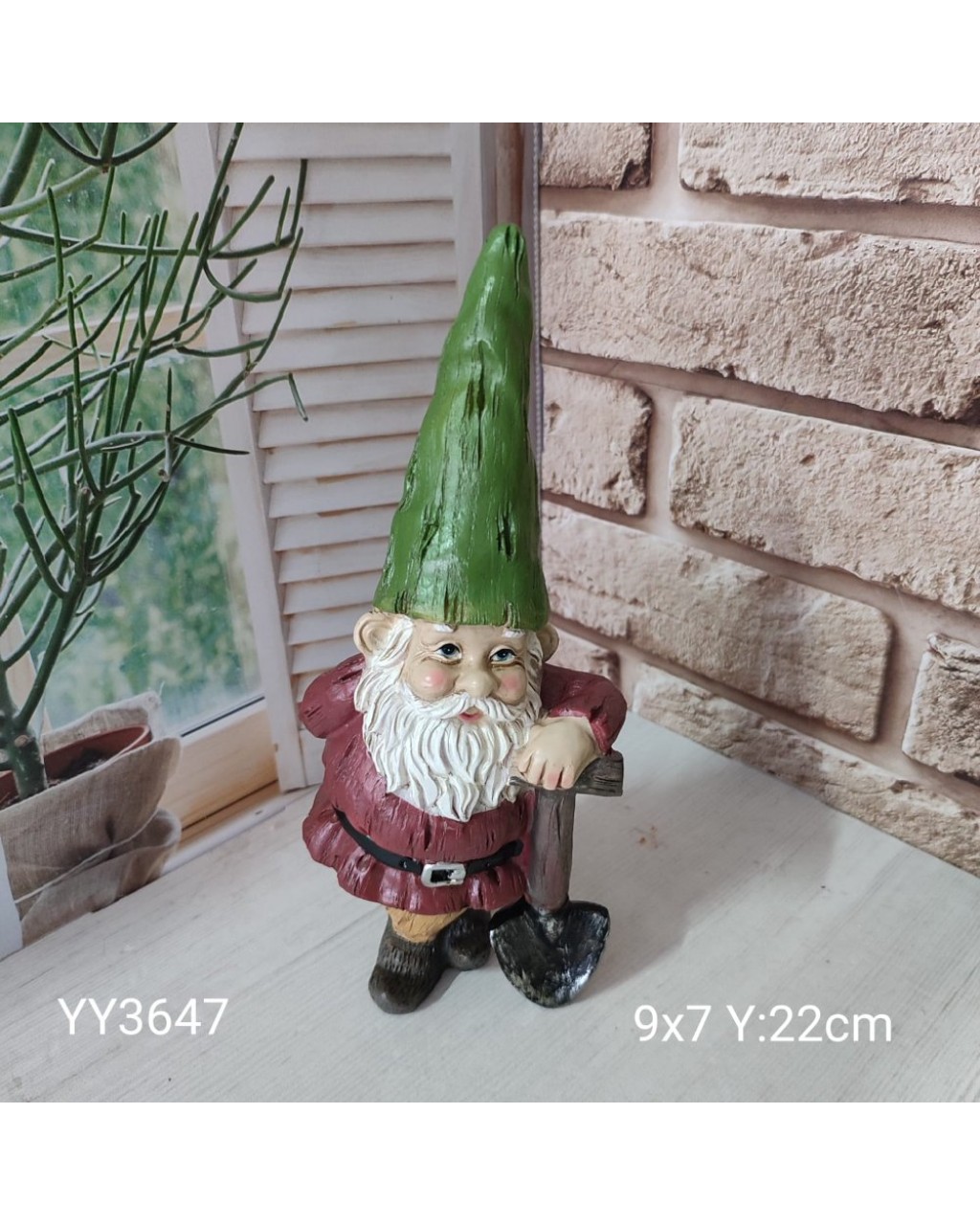 YY3647 BAHÇE CÜCESİ ELİNDE KÜREĞE YASLANAN SİLİKON KALIP YY3647 BAHÇE CÜCESİ ELİNDE KÜREĞE YASLANAN SİLİKON KALIP