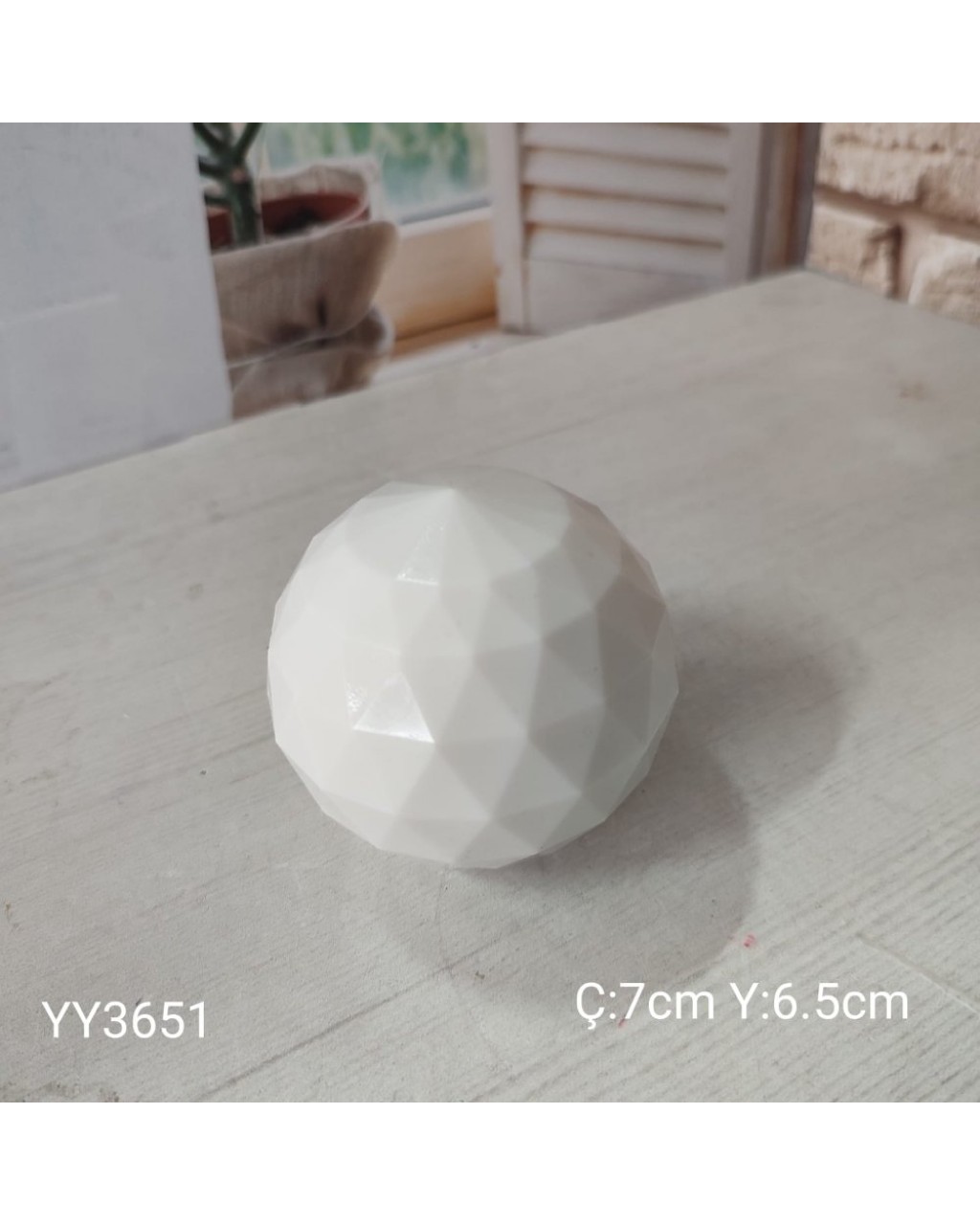YY3651 GEOMETRİK TOP PRİZMA BÜYÜK SİLİKON KALIP YY3651 GEOMETRİK TOP PRİZMA BÜYÜK SİLİKON KALIP