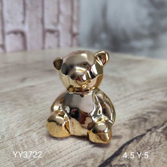 YY3722 - AYICIK MUM BİBLO - SİLİKON KALIP