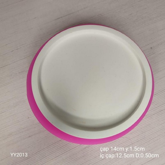 YY2013 YUVARLAK SUNUMLUK 14CM SİLİKON KALIP YY2013 YUVARLAK SUNUMLUK 14CM SİLİKON KALIP