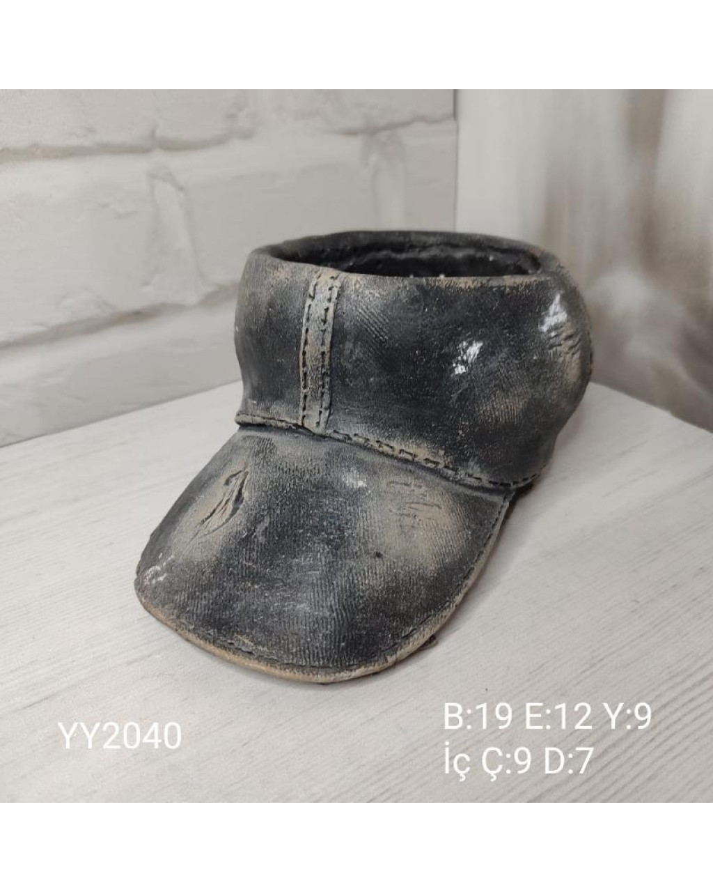 YY2040 ŞAPKA SAKSI SİLİKON KALIP