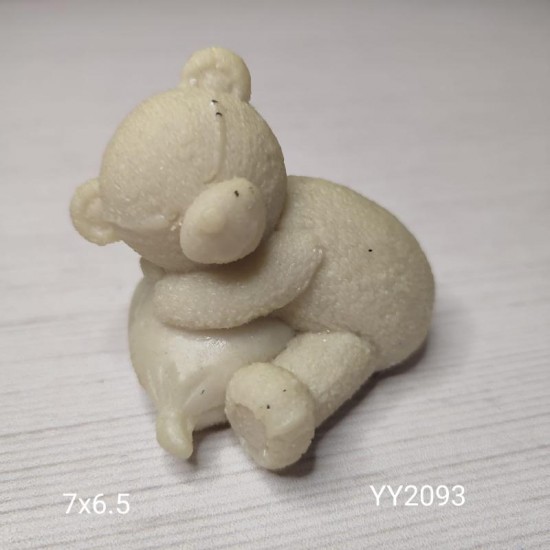 YY2093 YASTIKTA UYUYAN AYICIK SİLİKON KALIP YY2093 YASTIKTA UYUYAN AYICIK SİLİKON KALIP
