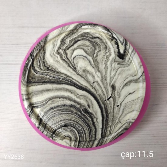 YY2638 YUVARLAK SUNUMLUK 11.5CM SİLİKON KALIP