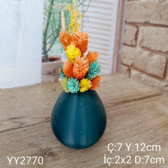 YY2770 DAMLA VAZO SİLİKON KALIP YY2770 DAMLA VAZO SİLİKON KALIP