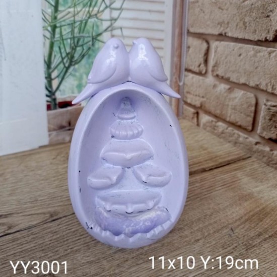 YY3001 İKİ KUŞLU GERİ AKIŞ TÜTSÜ SİLİKON KALIP