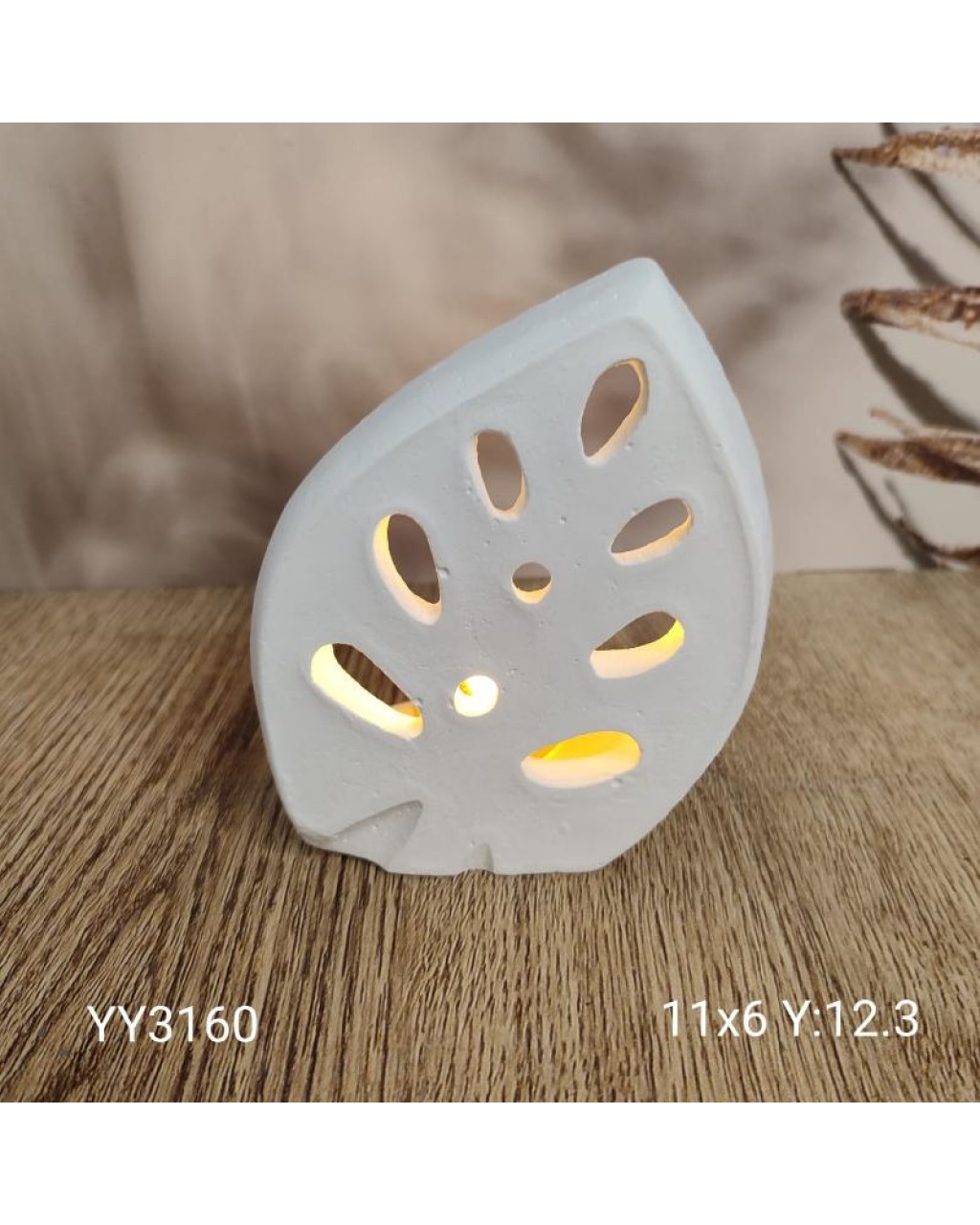 YY3160 YAPRAK TEALIGHT MUMLUK 12.3CM SİLİKON KALIP YY3160 YAPRAK TEALIGHT MUMLUK 12.3CM SİLİKON KALIP