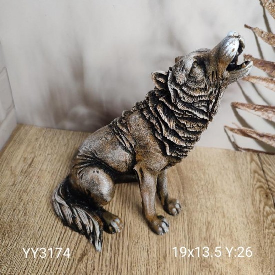 YY3174 ULUYAN KURT BİBLO 26CM SİLİKON KALIP