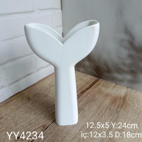 YY4234 BALIK KUYRUĞU VAZO SİLİKON KALIP