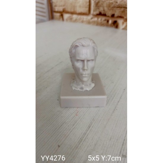 Kaideli Erkek Büst Silikon Kalıp • El Yapımı Dekoratif Biblo Tasarımları için Hediye Seçeneği! Kaideli Erkek Büst Silikon Kalıp • El Yapımı Dekoratif Biblo Tasarımları için Hediye Seçeneği!