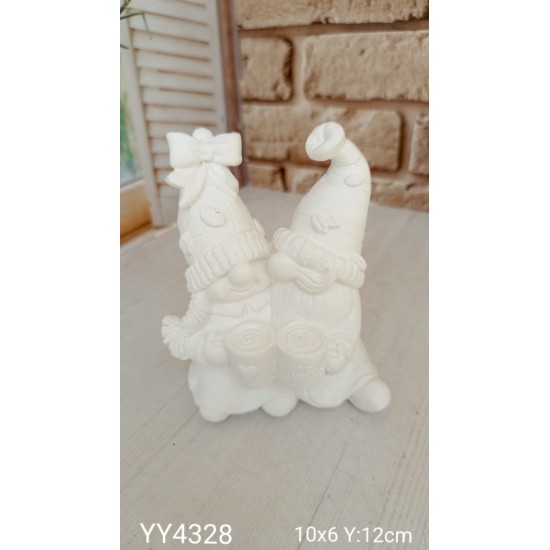 YY4328 SEVİMLİ YILBAŞI  CÜCELERİ SİLİKON KALIP