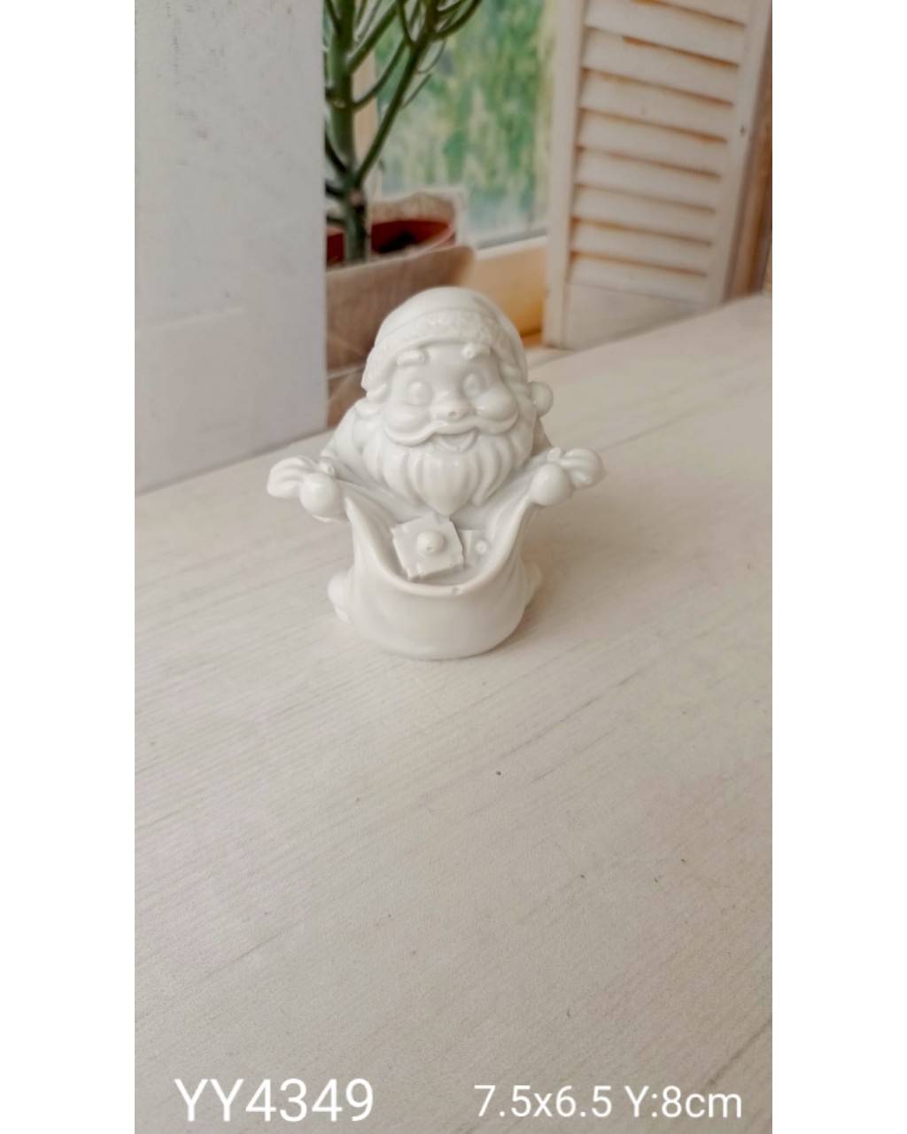 YY4349 YILBAŞI TEMALI SEVİMLİ NOEL BABA SİLİKON KALIP