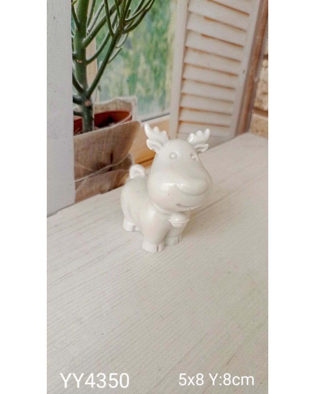 YY4350 YILBAŞI TEMALI SEVİMLİ GEYİK SİLİKON KALIP